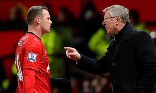 Wayne Rooney Sir Alex Ferguson Manchester United
