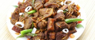 Indian meat fry.