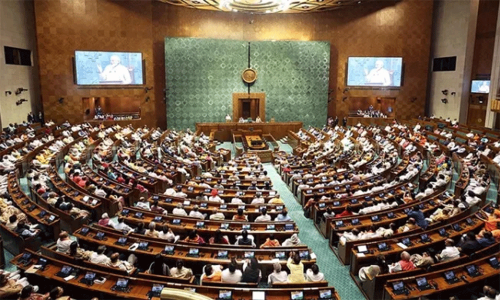 Parliament Adjourned Amidst Chaos: Opposition Demands Resignation of Minister Dharmendra Pradhan