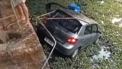 കോട്ടയത്ത് നിയന്ത്രണം വിട്ട കാര്‍ തോട്ടിലേക്ക് മറിഞ്ഞ് അപകടം;യുവാവ് മരിച്ചു