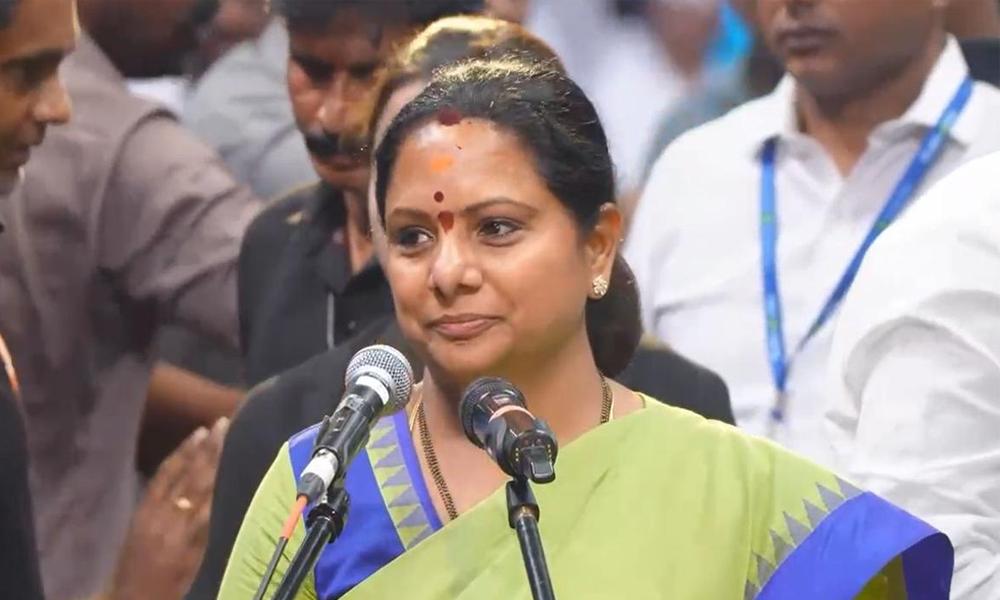 തെലങ്കാനയില്‍ പുതിയ പാര്‍ട്ടി പ്രഖ്യാപിച്ച് കെ കവിത; 2029ലെ തിരഞ്ഞെടുപ്പില്‍ മത്സരിക്കും