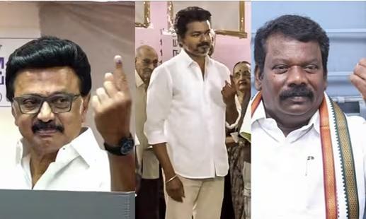 തമിഴ്‌നാട് നിയമസഭാ തിരഞ്ഞെടുപ്പ്; വൈകിട്ട് മൂന്ന് വരെ 70 ശതമാനം പോളിംഗ്