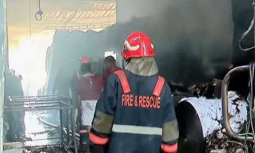 കോഴിക്കോട് വെള്ളയില്‍ പ്രിന്റിങ് പ്രെസ്സില്‍ തീപിടിത്തം