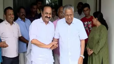 പിണറായി വിജയനെ സന്ദര്‍ശിച്ച് വി ഡി സതീശന്‍