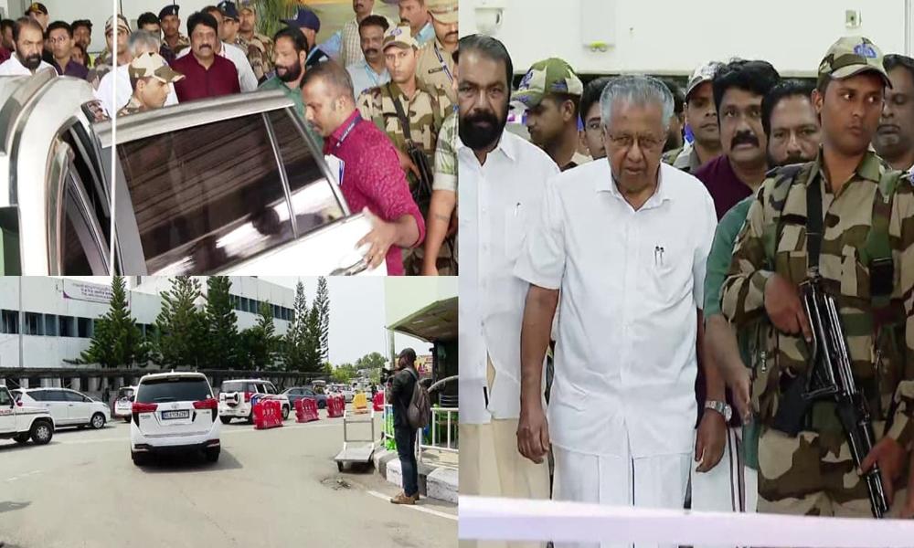 ഔദ്യോഗിക വാഹനവും അകമ്പടിയുമില്ല; പിണറായി വിജയന്‍ തിരുവനന്തപുരത്തെത്തി