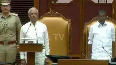 വി ഡി സതീശന്‍ സര്‍ക്കാറിന്റെ ആദ്യ നയപ്രഖ്യാപന പ്രസംഗം തുടങ്ങി; വന്‍ പ്രഖ്യാപനങ്ങള്‍