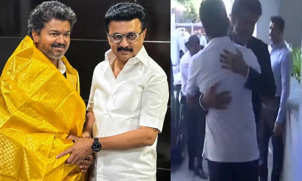 തമിഴ്‌നാട് മുഖ്യമന്ത്രി വിജയ് എം കെ സ്റ്റാലിനുമായി കൂടിക്കാഴ്ച നടത്തി
