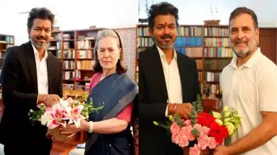 തമിഴ്‌നാട് മുഖ്യമന്ത്രി വിജയ് കോണ്‍ഗ്രസ്, സി പി ഐ നേതാക്കളുമായി കൂടിക്കാഴ്ച നടത്തി