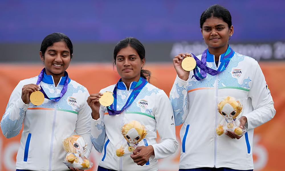 ഏഷ്യൻ ഗെയിംസ്: അമ്പെയ്ത്തിൽ ഇന്ത്യക്ക് സ്വർണം