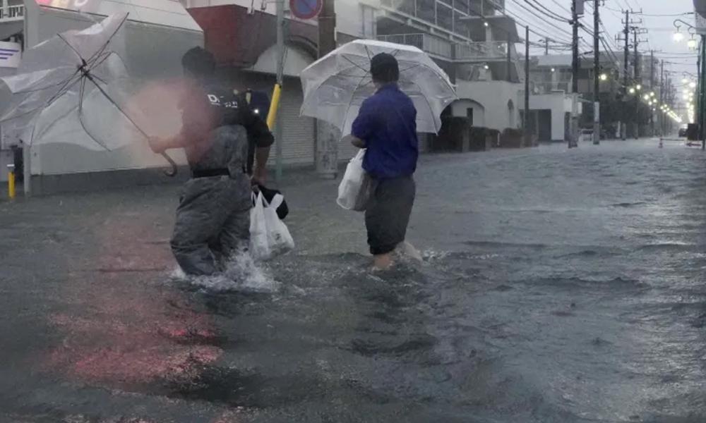 ജപ്പാനിൽ ദുജ്വാൻ ചുഴലിക്കാറ്റ്: രണ്ട് മരണം, 20 ലക്ഷം പേരെ ഒഴിപ്പിച്ചു