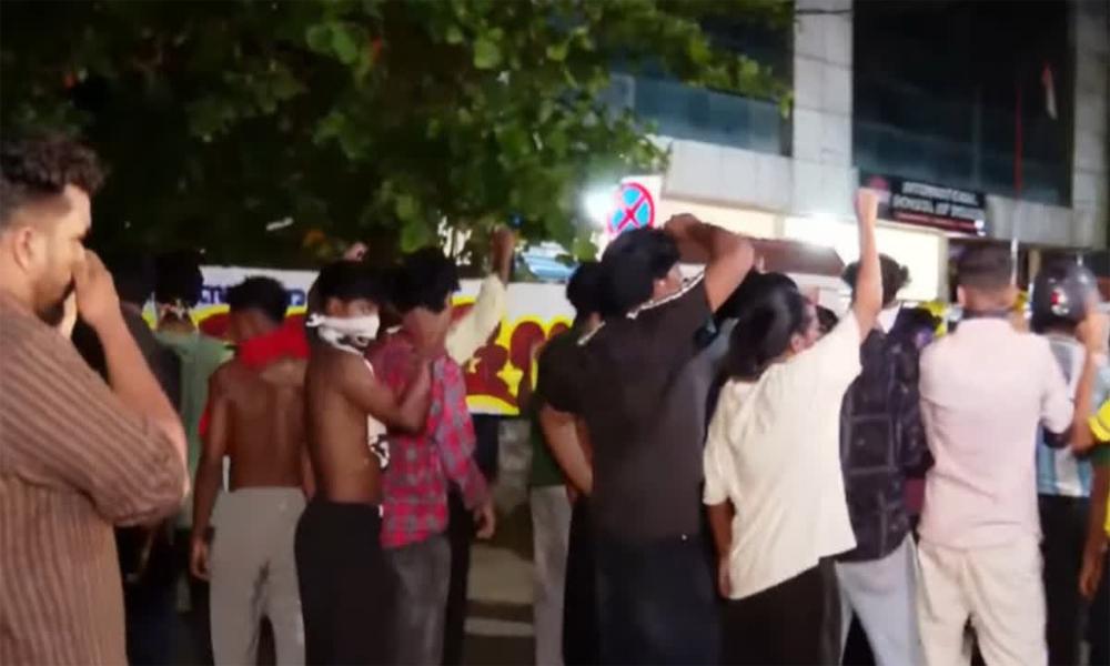 തലസ്ഥാനത്ത് യൂത്ത് കോൺഗ്രസ്-എസ്‌എഫ്‌ഐ സംഘർഷം; രണ്ട് കേസുകൾ